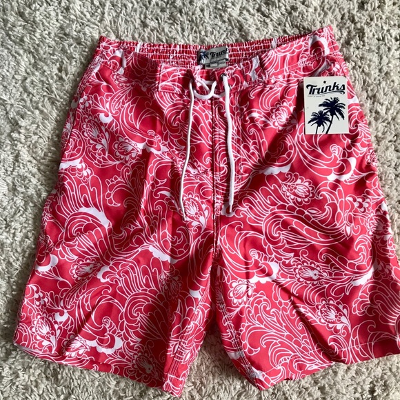 NWT men’s red Trunks Surf n Swim co - Picture 1 of 3